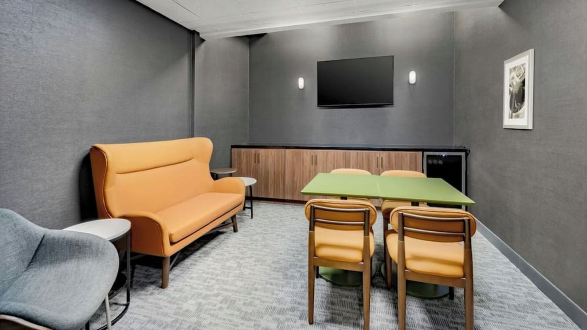 Lobby at Four Points By Sheraton College Park Atlanta Airport.