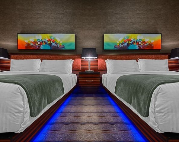 Day room at Hotel Clique Calgary Airport.