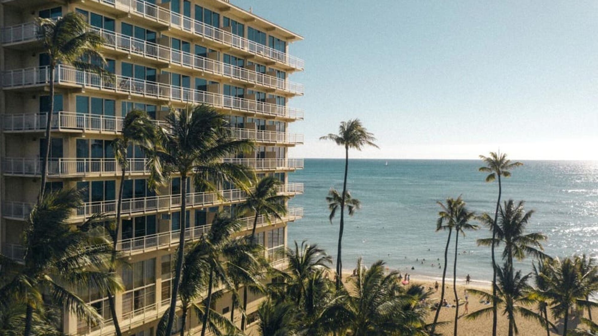 Exterior at Kaimana Beach Hotel.