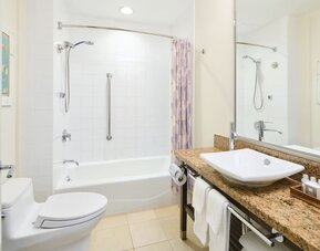 Bathroom at Kaimana Beach Hotel.