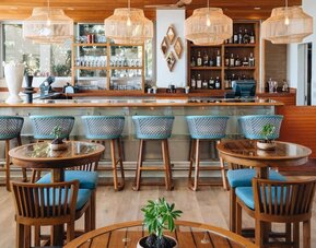 Bar at Kaimana Beach Hotel.