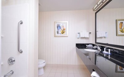 Bathroom at Fairfield By Marriott Inn & Suites White Marsh.
