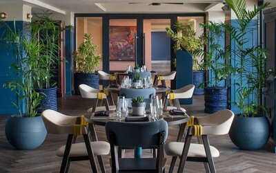 Dining area at ROK Hotel Kingston, Tapestry Collection By Hilton.