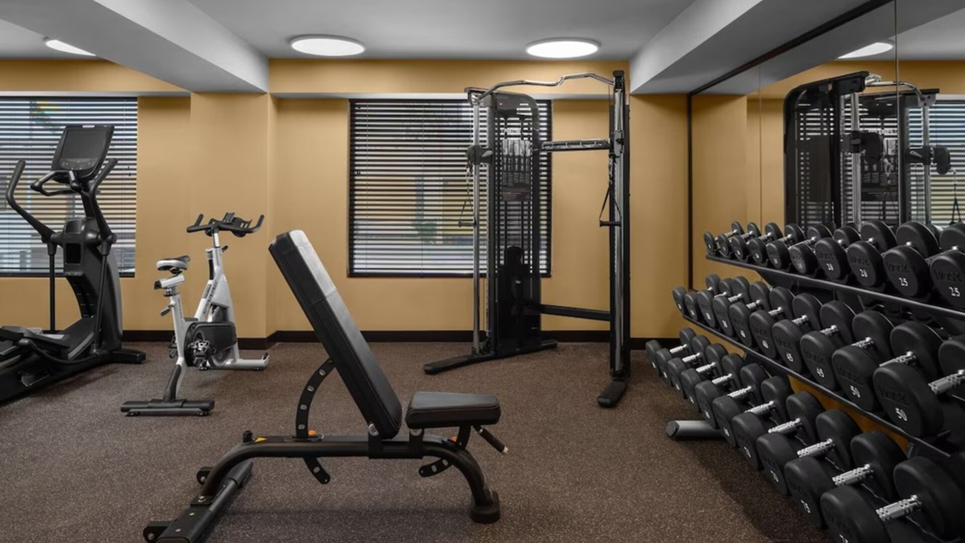 Gym at at ROK Hotel Kingston, Tapestry Collection By Hilton.