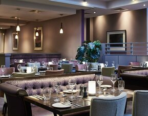 Hotel bar at Leonardo Hotel Dublin Parnell Street.