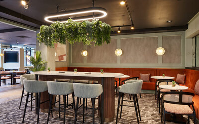 Coworking space at Leonardo Hotel Dublin Christchurch.