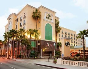 Breathtaking exterior of Hilton Los Angeles/San Gabriel.