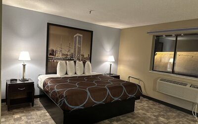 Day room at Super 8 By Wyndham Baltimore/Essex Area.