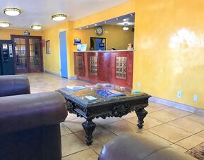 Reception area at Days Inn By Wyndham East Albuquerque.