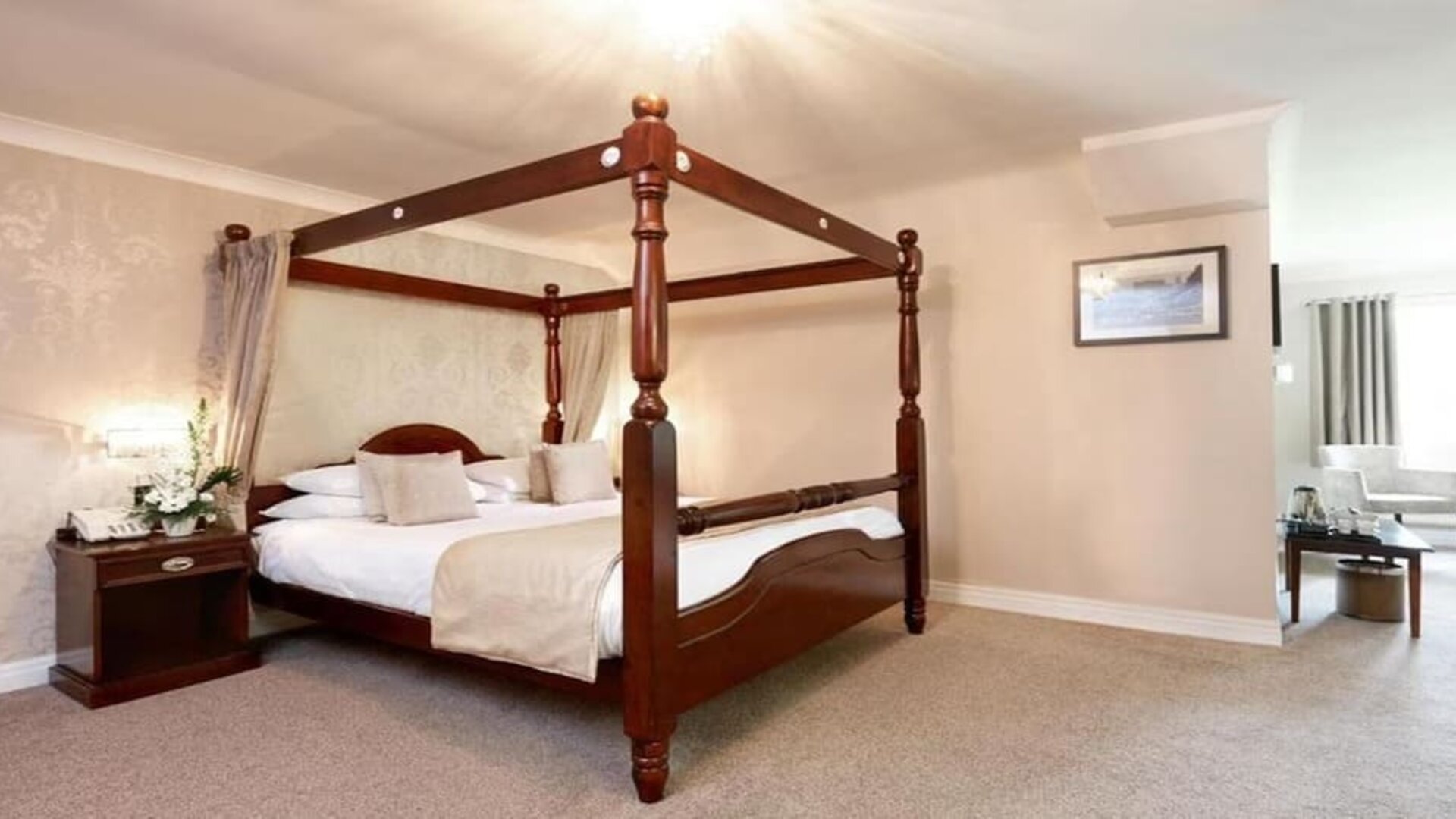  Spacious day room at The Old Golf House Hotel.