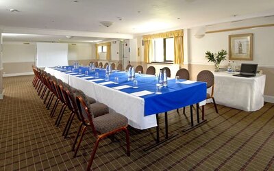 Meeting room at The Old Golf House Hotel.