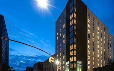 Exterior view of EVEN Hotel Brooklyn By IHG.