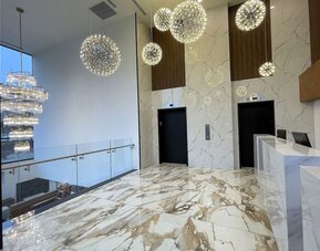 Welcoming reception at Liberty View Brooklyn Hotel.