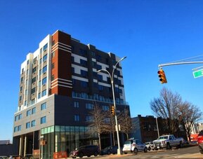 Exterior view of at Liberty View Brooklyn Hotel.