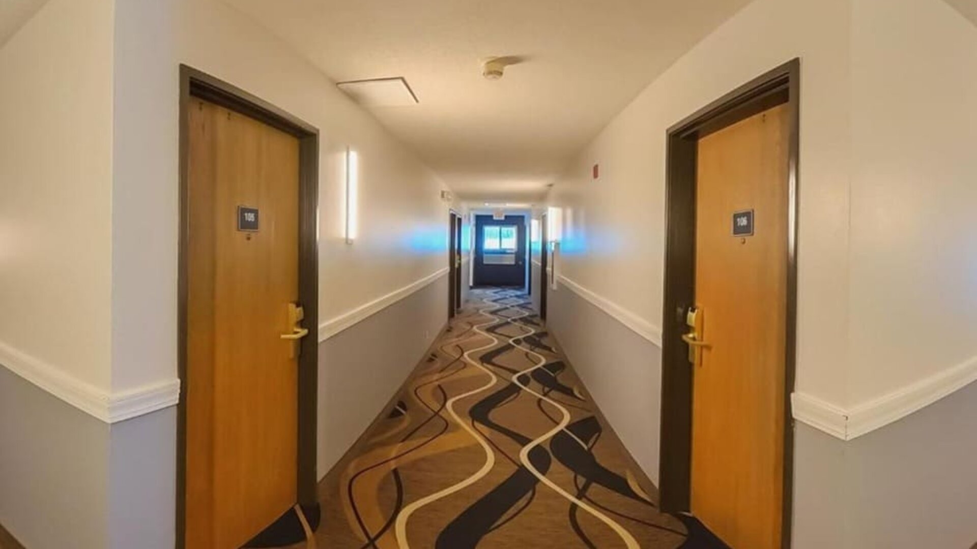 Lobby at Coratel Inn & Suites By Jasper Hastings.