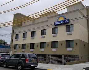 Exterior view of Days Inn By Wyndham Brooklyn Marine Park.