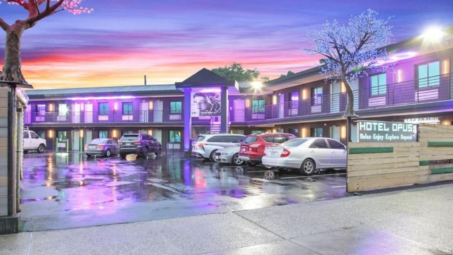 Exterior view of Hotel Opus Bronx.