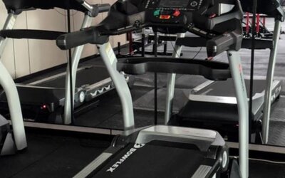 Gym at Ly New York Hotel.
