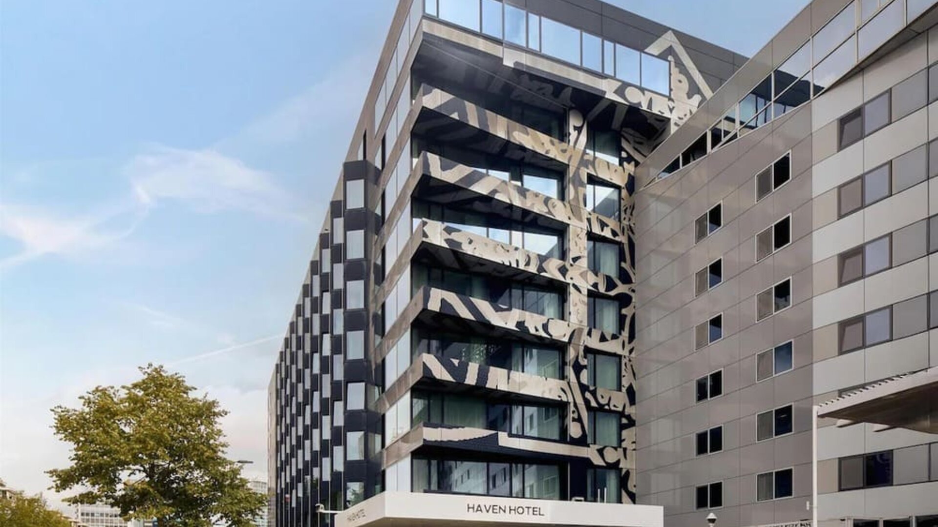 Hotel exterior at Haven Hotel Rotterdam.