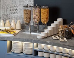 Breakfast available at Hampton By Hilton Tallinn.